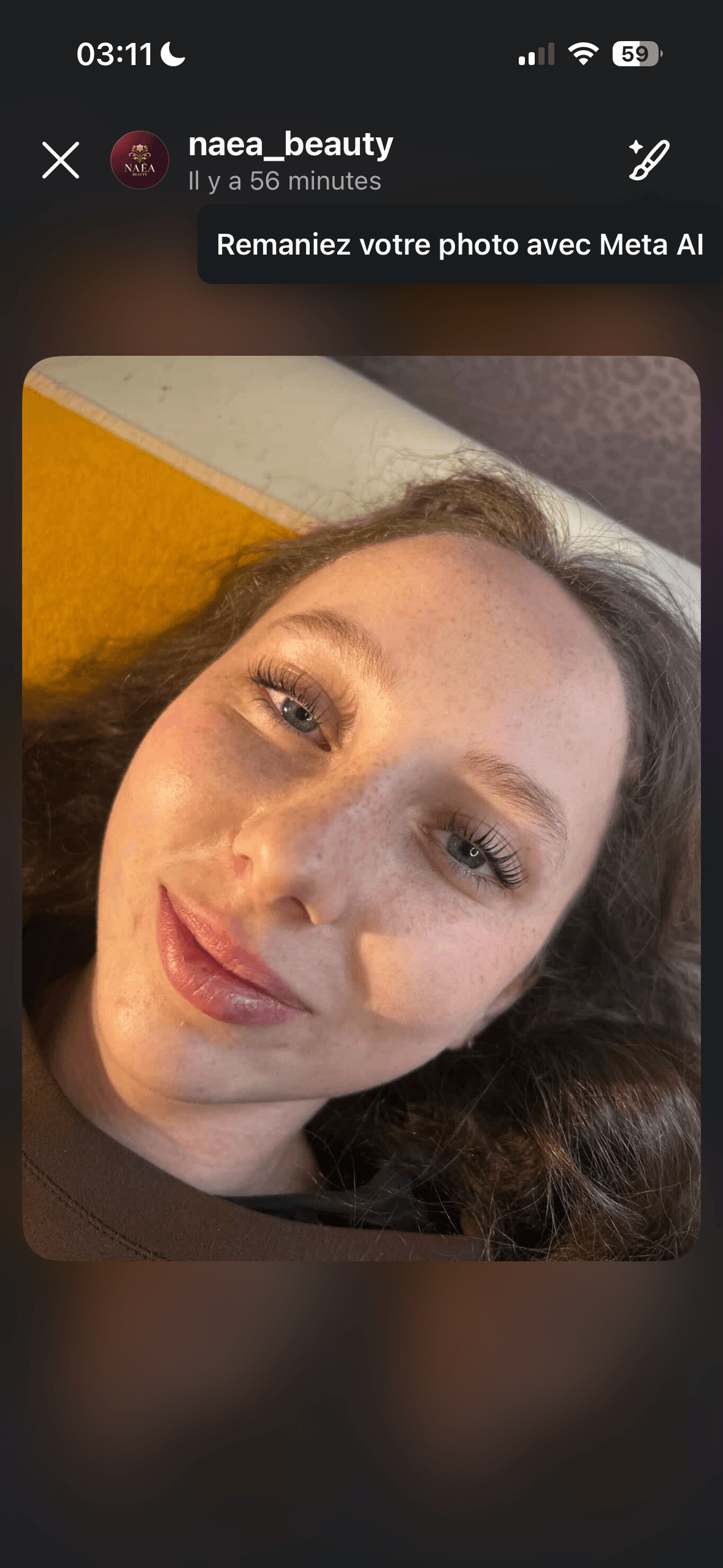 Naéa Beauty — prestation cils #28